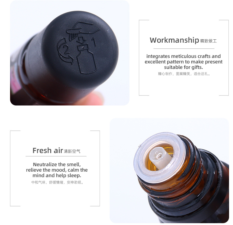 Water-soluble Essential Oil 10ml/0.3fl.oz.(Cinnamon and Peach Blossom)