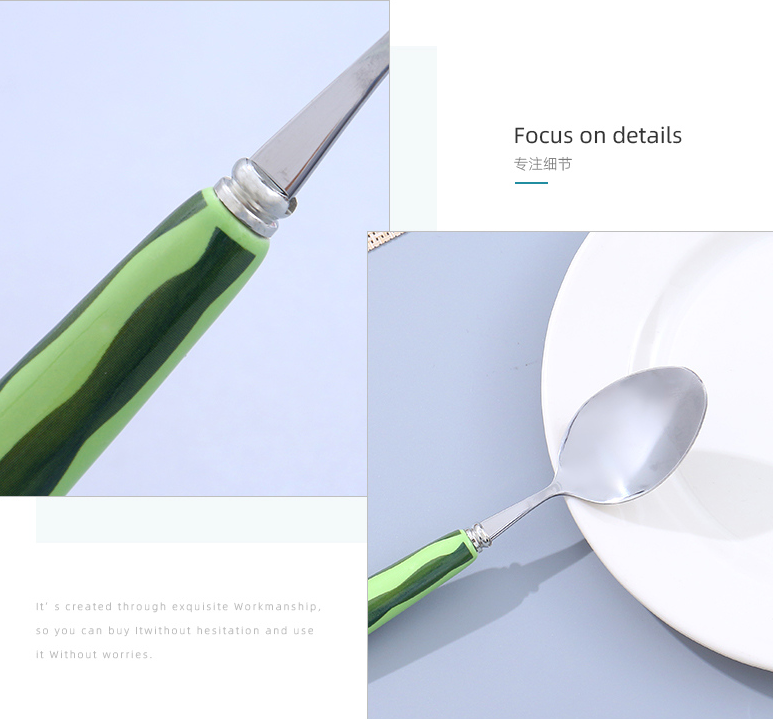 Watermelon Fork Spoon Dinnerware Set