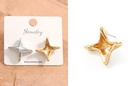 Simple Metal Star Earrings