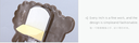 Sheep Shape Self-adhesive Hooks (2 Count)(White)