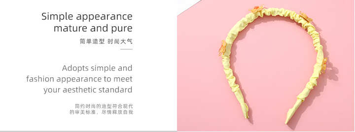 Fluorescent Flower Kids Hair Band