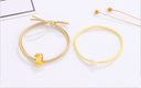 Dinosuar Decoration Hair Ropes 2PCS
