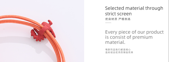 Dinosuar Decoration Hair Ropes 2PCS