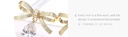 Simple Bow Zircon Earrings