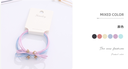 Knot Bow Knot Hair Ropes 2PCS