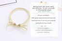Knot Bow Knot Hair Ropes 2PCS
