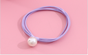 Three Layers Imitation Pearl Hair Ropes 2PCS
