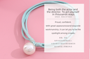 Three Layers Imitation Pearl Hair Ropes 2PCS