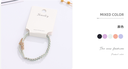 High-elastic Knitting Knot Hair Rope