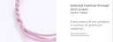 High-elastic Knitting Knot Hair Rope