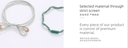 Knot Plastic Pearl Hair Ropes 2PCS