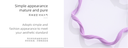 Knot Plastic Pearl Hair Ropes 2PCS