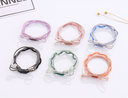 Knot Imitation Pearl Hair Ropes 2PCS