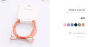 Knot Imitation Pearl Hair Ropes 2PCS