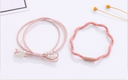 Knot Imitation Pearl Hair Ropes 2PCS