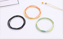 Simple Four Layers Hair Ropes 3PCS