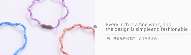 Simple Twist Hair Ropes 3PCS