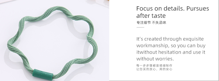 Simple Twist Hair Ropes 3PCS