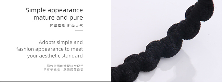 Lace Basic Hair Ropes 6 PCS