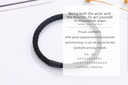 Pierced Silver Wire Basic Hair Ropes 8 PCS