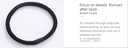 Pierced Silver Wire Basic Hair Ropes 8 PCS