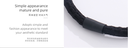 Pierced Silver Wire Basic Hair Ropes 8 PCS