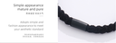 Twist Wide Flat Basic Hair Ropes 6 PCS