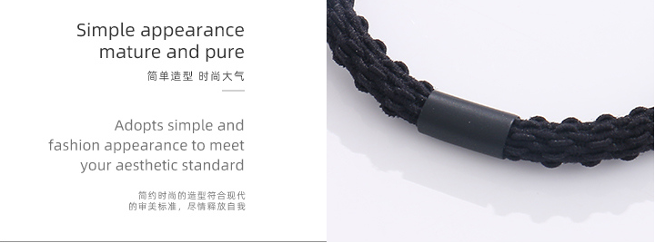High-elastic Twist Hair Ropes 6 PCS