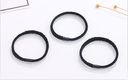 Wide Flat Crisperding Basic Hair Ropes 6 PCS