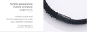 Wide Flat Crisperding Basic Hair Ropes 6 PCS