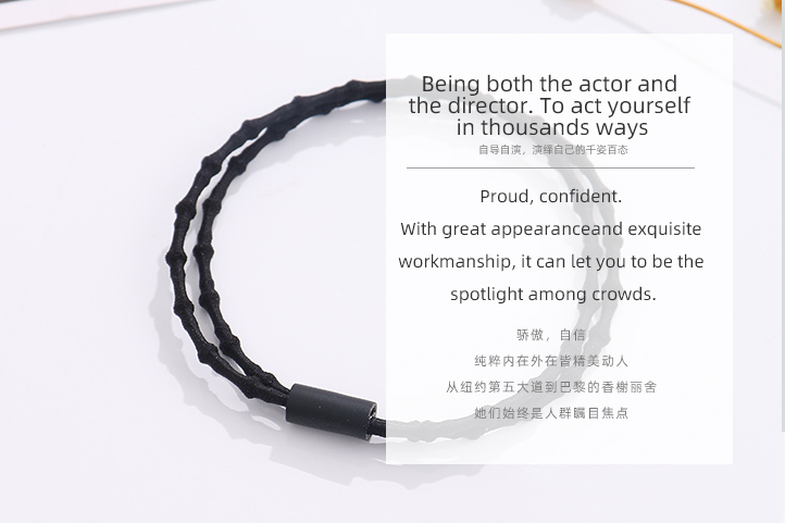 Long Pod Basic Hair Ropes 8 PCS