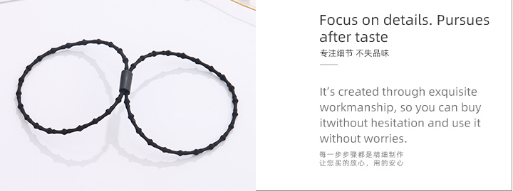 Long Pod Basic Hair Ropes 8 PCS