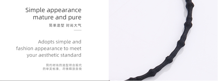Long Pod Basic Hair Ropes 8 PCS