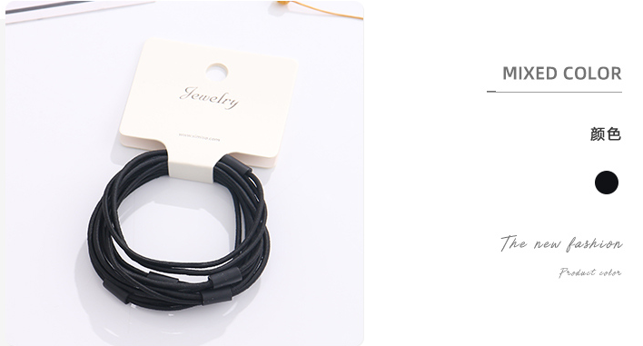 High-quality Basic Hair Ropes 6 PCS