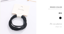 High-quality Basic Hair Ropes 6 PCS