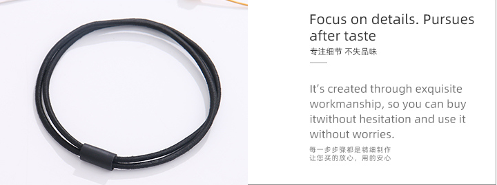 High-quality Basic Hair Ropes 6 PCS