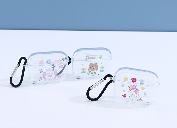 Colorful Cartoon  TWS Earphones Case for 3rd Generation Earphones