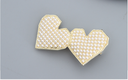 Hearts Hair Clip