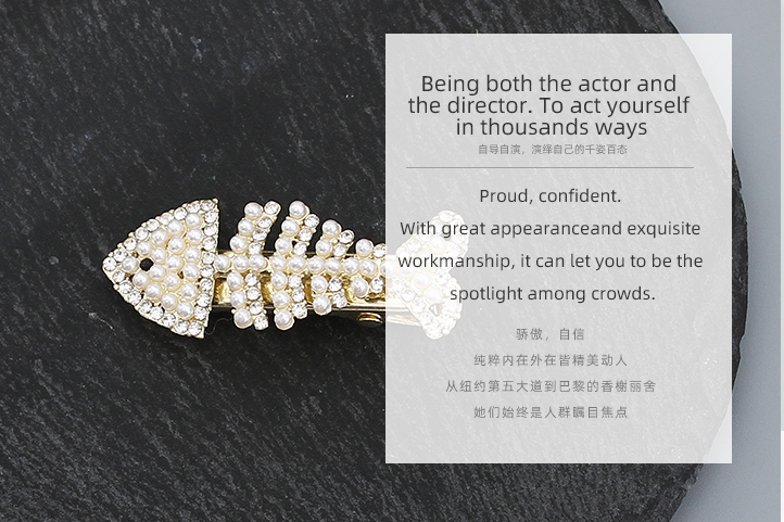 Fish Hair Clip