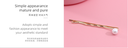Zircon Butterfly Hair Clips