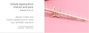 Zircon Star Knot Hair Clip