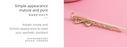 Zircon Bow Knot Hair Clips