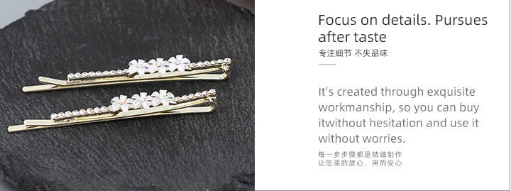 Flower Hair Clips