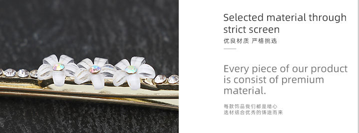Flower Hair Clips