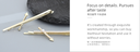 Artificial Pearl Cross Hair Clip