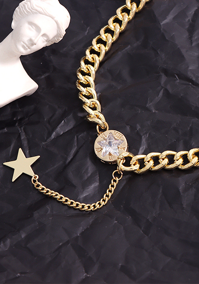 Zircon Star Necklace