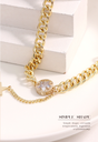 Zircon Star Necklace