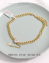 Zircon Star Necklace