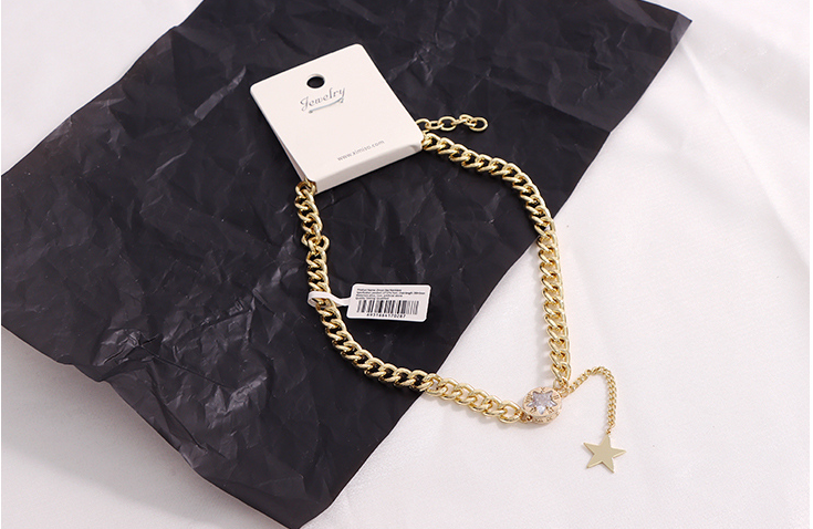 Zircon Star Necklace