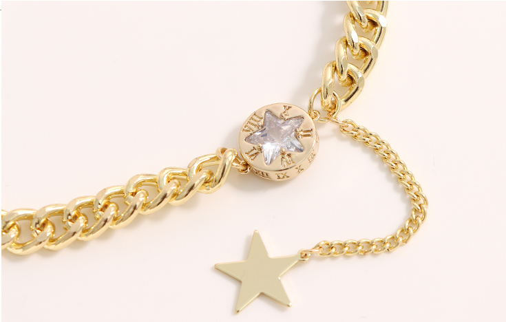 Zircon Star Necklace